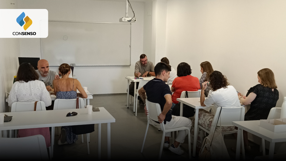 Reunião de empresa da Consenso Global: inovação, otimização de serviços e novas ideias para apoiar o crescimento internacional dos clientes.